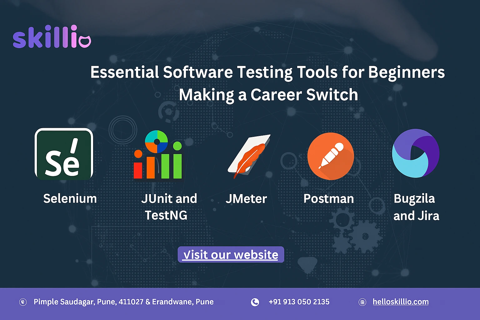 Essential Software Testing Tools for Beginners | Skillio Pune